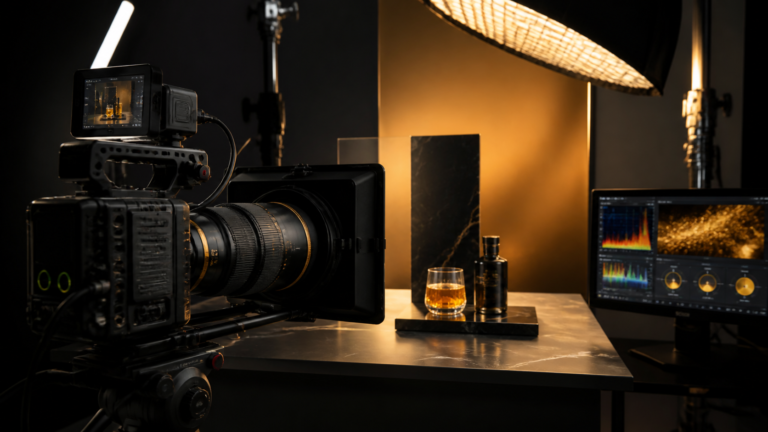 Producción profesional de fotografía y video para negocios