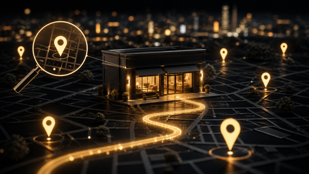 SEO local para ayudar a clientes cercanos a encontrar un negocio